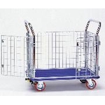 Double-Leafed Door Metal Mesh Hand Truck