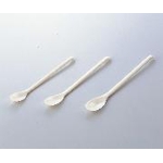 White Plastic Spoon