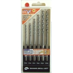 Concrete Drill blade set (6 pieces)