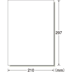 Sign Label For Outdoor Use (for Laser Printer) Sign Label