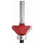 Carbide Trimmer / Router Bit, Chamfering Bit 45° 25 mm TRBP-31