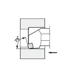 Inner Diameter Boring Bar S○○-CSKN Type (Inner Diameter Machining)