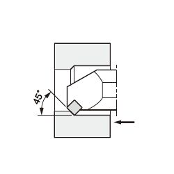 Inner Diameter Boring Bar S○○-CSSN Type (Inner Diameter Chamfering Machining)