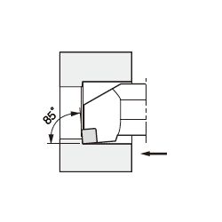 Inner Diameter Boring Bar S○○-CSYN Type (Inner Diameter Machining)