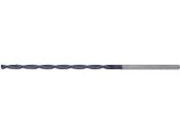 TiAlN Coated Carbide Long Drill, Straight Shank