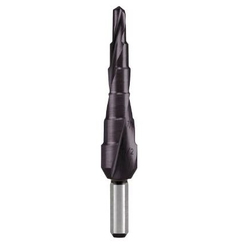 Spiral Step Drill Inch (Titanium Aluminum Coated Type)