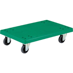 Plastic Flat Trolley, Grand Cart (4-wheel Swivel Type)