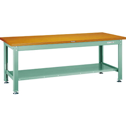 Medium Work Bench with Lower Shelf Steel Tabletop Average Load (kg) 2000