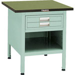 Light/Medium Duty Workbench, with 2 Drawers, Uniform Load 200 kg/600 kg