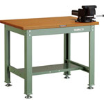 Medium Duty Workbench, with Rotary Anvil Vise, Uniform Load 1200 kg